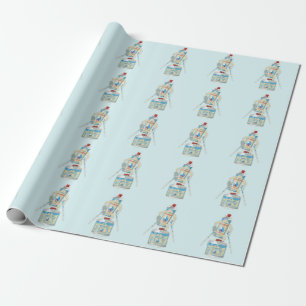 Papier Cadeau Camping gaz caniseurs drôle randonnée