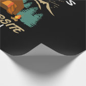 Papier Cadeau CAMPING, souvenirs (Coin)