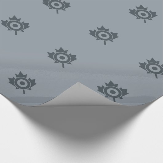 Papier Cadeau Canadian Maple Leaf Roundel Mod CANADA (Coin)