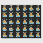 Papier Cadeau Canapé Purtato Funny Potato Pun Dark BG (Plat)