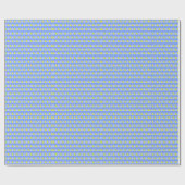 Papier Cadeau Canard bleu en caoutchouc (Plat)