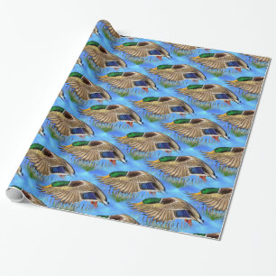 Papier Cadeau Canard colvert