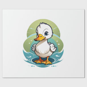 Papier Cadeau canard-colvert