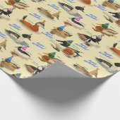 Papier cadeau Canard d'anniversaire (Coin)