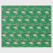 Papier Cadeau Canard de Mallard dans le casquette Quacking de (Plat)