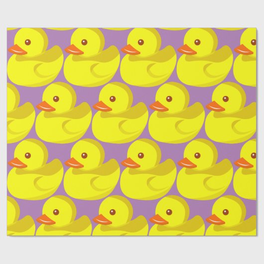 Papier Cadeau Canard en caoutchouc mou Thunder_Cove (Plat)