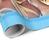 Papier Cadeau Canards branchus (Coin rond)