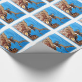 PAPIER CADEAU CANARDS BRANCHUS (Coin)