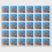 PAPIER CADEAU CANARDS BRANCHUS (Plat)