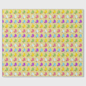 Papier Cadeau Canards dans un papier d'emballage de rangée (Plat)