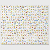 Papier Cadeau Canards de ressort (Plat)