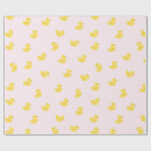 Papier Cadeau Canards en caoutchouc (Plat)