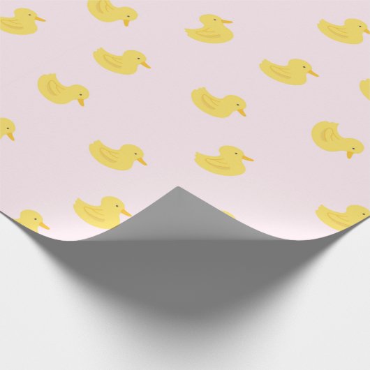 Papier Cadeau Canards en caoutchouc (Coin)