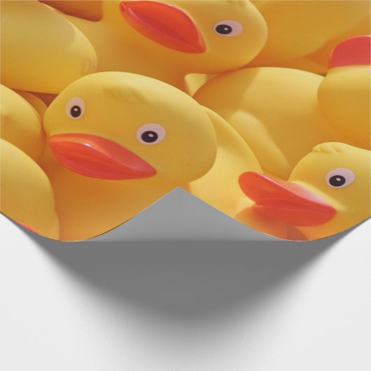 Papier Cadeau Canards en caoutchouc (Coin)