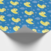 Papier Cadeau Canards en caoutchouc (Coin)