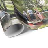 PAPIER CADEAU CANAUX (Coin rond)