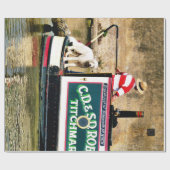 PAPIER CADEAU CANAUX (Plat)