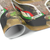 PAPIER CADEAU CANAUX (Coin rond)