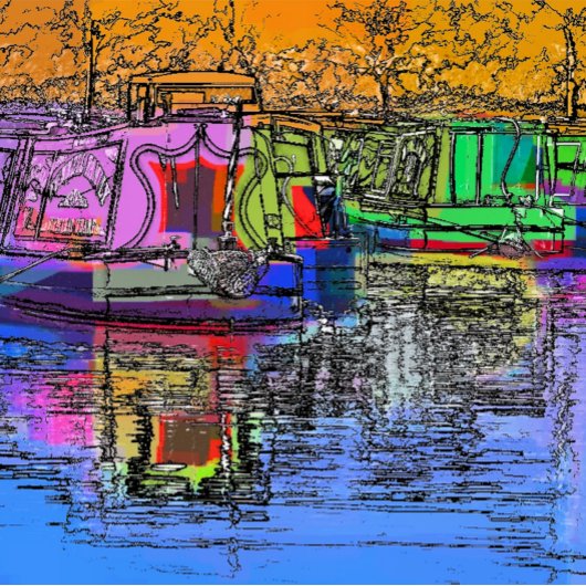 PAPIER CADEAU CANAUX