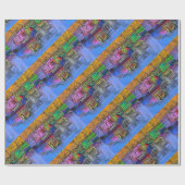 PAPIER CADEAU CANAUX (Plat)