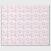 Papier Cadeau Cancer du sein Ruban rose (Plat)
