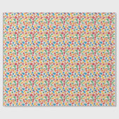 Papier Cadeau Candies Assorties Motifs sans joint (Plat)