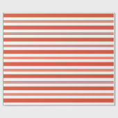 Papier Cadeau Candy Cane Chorus-Big Stripe Wrapping Paper (Plat)