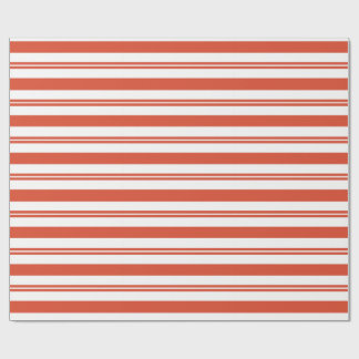 Papier Cadeau Candy Cane Chorus-Big Stripe Wrapping Paper