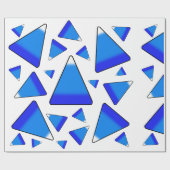 Papier Cadeau Candy Corn Dark Blues (Plat)