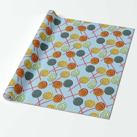 Papier Cadeau Candy pattern | Lollies 1lipop (Déroulé)