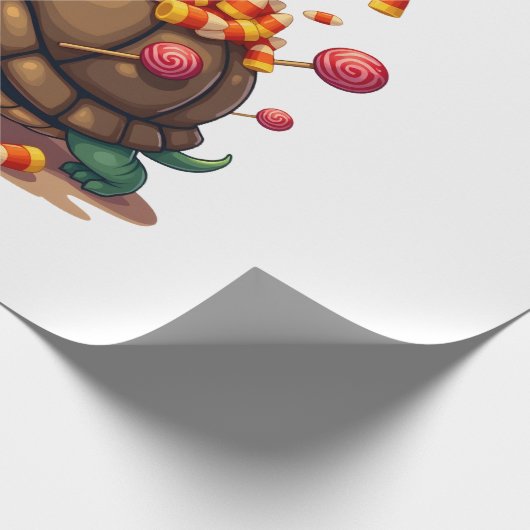 Papier Cadeau Candy Shell Turtle (Coin)