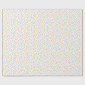 Papier Cadeau Candy Sprinkles Wrapping Paper (Plat)