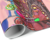 Papier Cadeau Candyland (Coin rond)