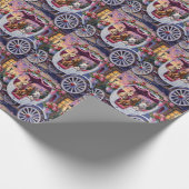 Papier Cadeau cane corso Dog Valentine's Day (Coin)