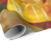 Papier Cadeau Canettes d'ours de gomme (Coin rond)