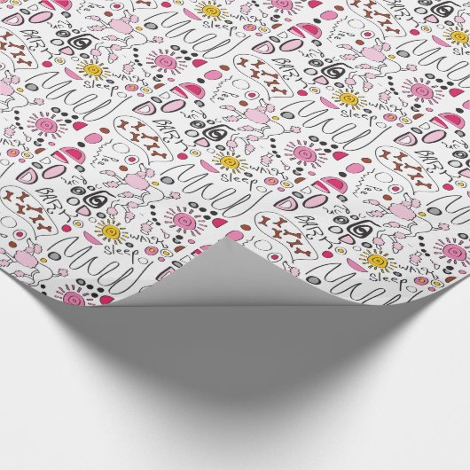 PAPIER CADEAU CANICHE (Coin)