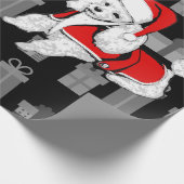 Papier Cadeau canicule de xmas santa claus (Coin)