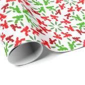 Papier Cadeau Canicules de Noël (Coin rond)