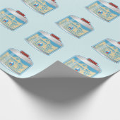 Papier Cadeau Canistier de combustible du poêle de camp propane  (Coin)