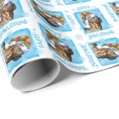 Papier Cadeau Canne heureuse Corso de Howlidays (Coin rond)