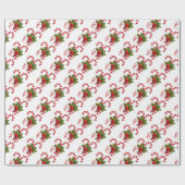 Papier Cadeau Canneberges en bâtonnets (Plat)