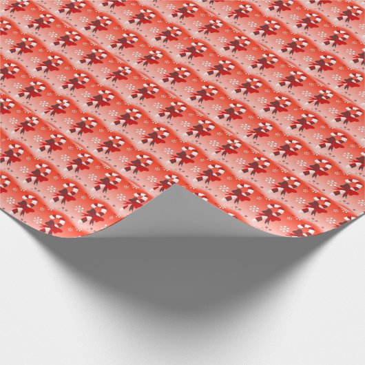 Papier Cadeau Canneberges en sucre (Coin)