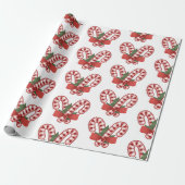 Papier Cadeau Canneberges en sucre (Déroulé)