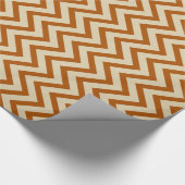 Papier Cadeau Cannelle épice Moods Chevrons (Coin)