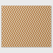 Papier Cadeau Cannelle épice Moods Chevrons (Plat)
