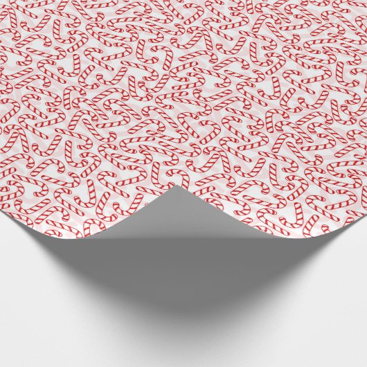 Papier Cadeau Cannes de sucrerie (Coin)