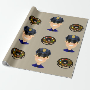 Papier Cadeau Cannettes de fil et butées toriques