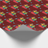 Papier Cadeau Canoë (Coin)