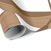 Papier Cadeau Canoë et pédales (Coin rond)