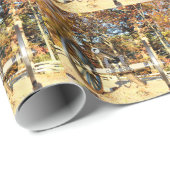 Papier Cadeau Canon de guerre civile (Coin rond)